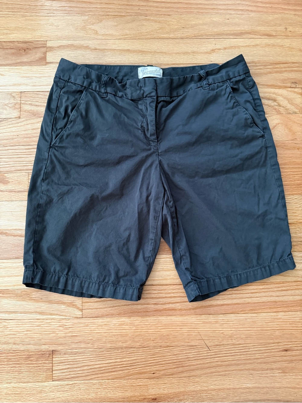 J Crew Vintage Bermuda Shorts in Black 4
